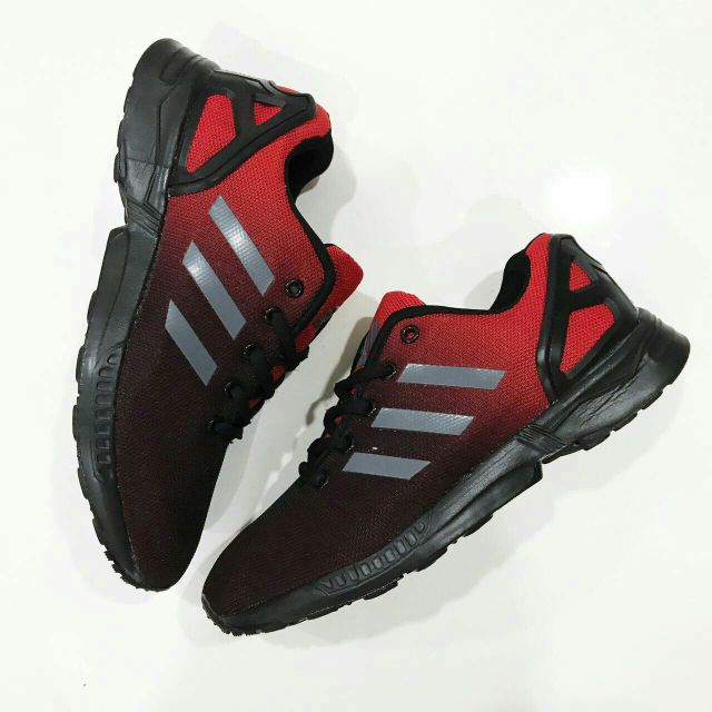 adidas zx black and red