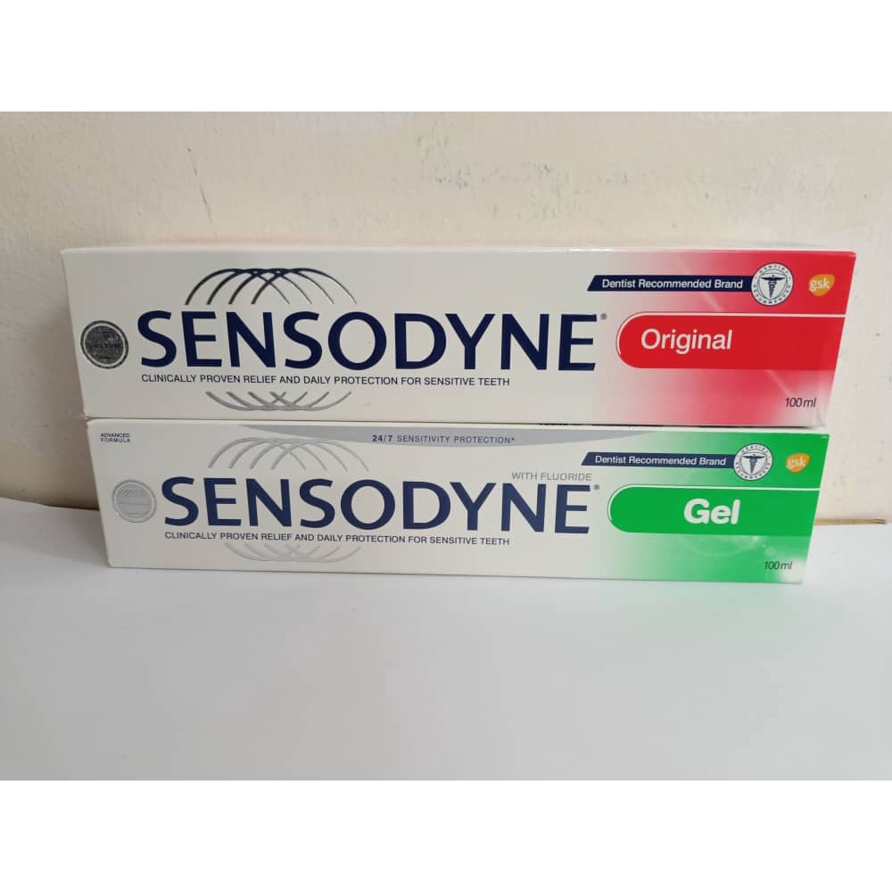 Sensodyne Toothpaste 100g Ori and Gel (Imported) | Shopee Malaysia