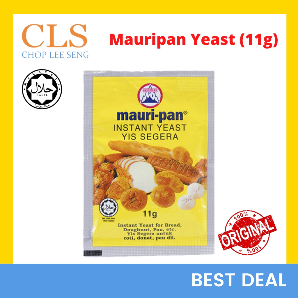 CLS AB MAURI Mauripan Instant Dry Yeast Yis segara 11g Shopee Malaysia