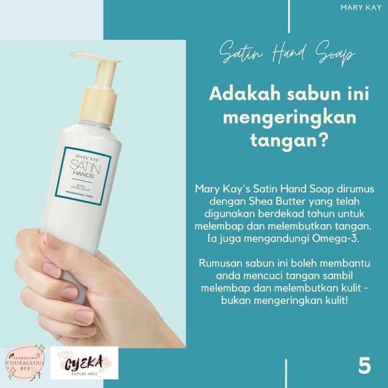 satin hand soap mary kay