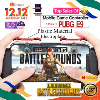 PUBG Controller Trigger Gamepad Mobile Game Phone Gaming Joystick Ros Grip Shooter Fire Aim Key Button Handle L1R1 吃鸡神器