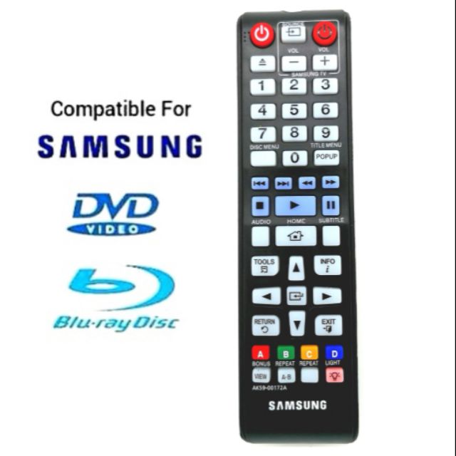 Samsung Blu Ray Dvd Player Remote Control Ak59 a For F5700 hm57cza H6500 H6500 Za Shopee Malaysia