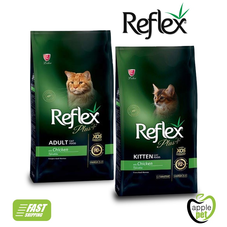 *Free Gift* Reflex Plus Cat Dry Food For Kittens & Adult Cats 8kg