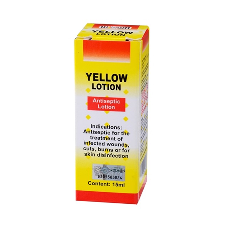 peeling lotion yellow