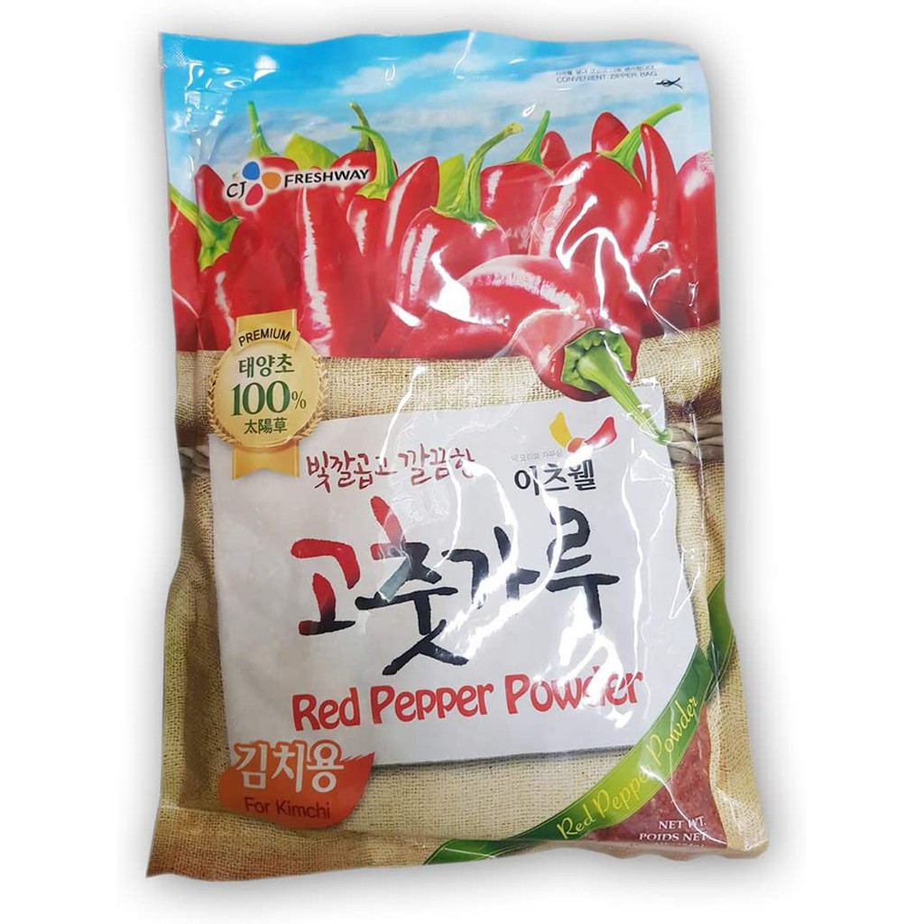 DEAL EXP 2022 CJ FRESHWAY GOCHUGARU Chili powder for KIMCHI 2.27kg RED