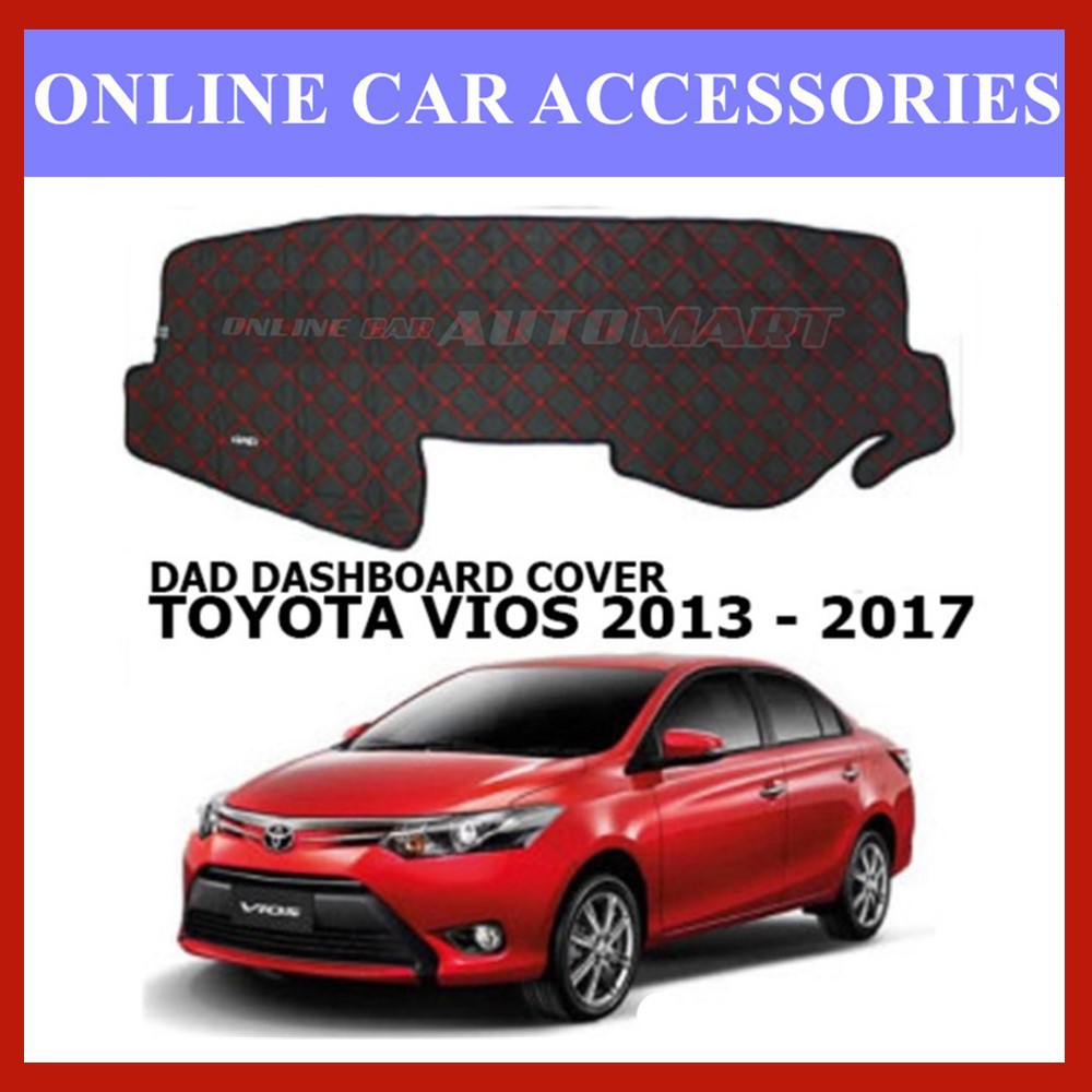 DAD Non Slip Dashboard Cover - Toyota Vios Yr 2013
