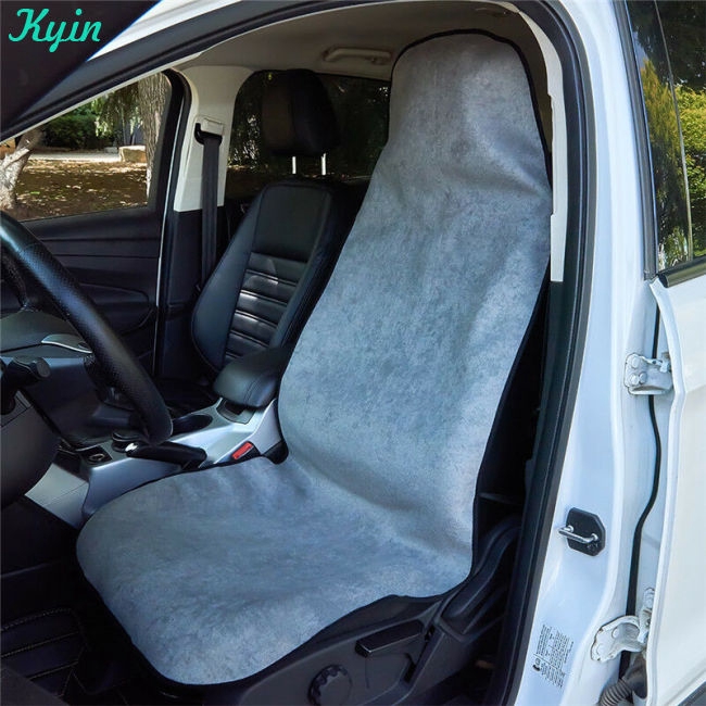 Gray Foorday Car Seat Sweat Towel Cover Car Seat Protector for Workouts Guard Mat Fit Yoga Gym Swimming Beach Cushion 