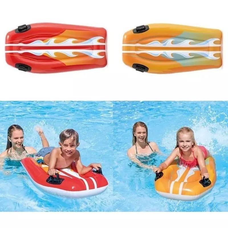 INTEX Inflatable Surfboard Children Surfing Board Kids Water Training