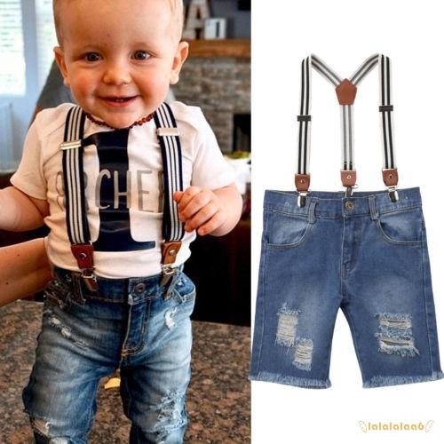 newborn jeans with suspenders