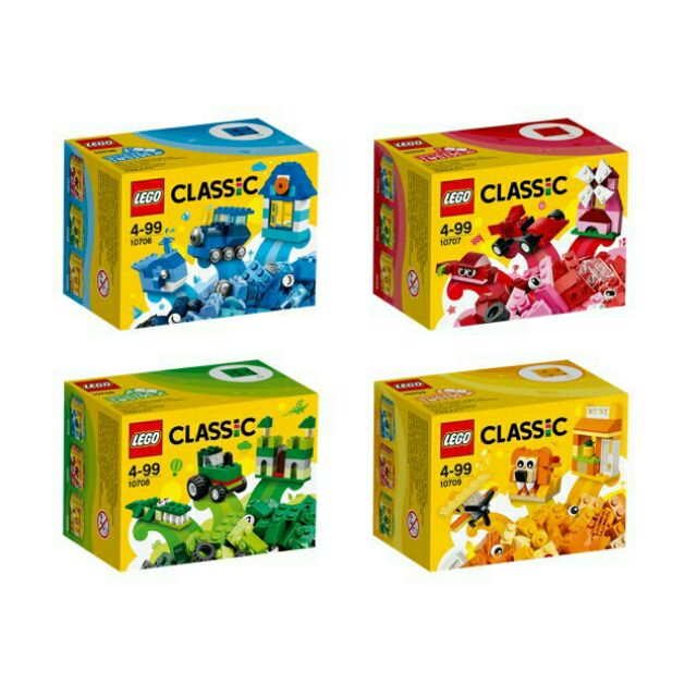 lego classic orange creativity box 10709