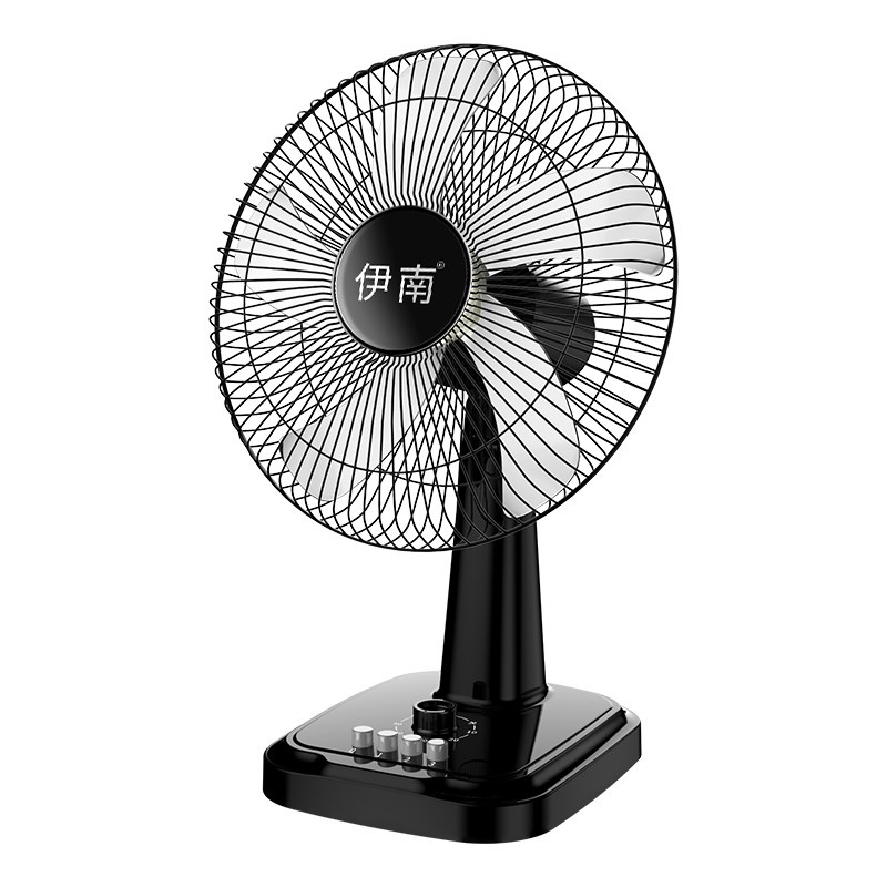 Electric fan desktop fan household silent 16-inch large table fan student dormitory desktop shaking head timing turn pag