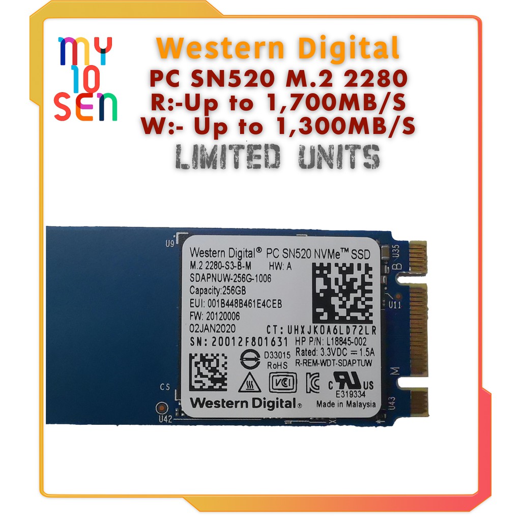 Тест надежности ssd wdc pc sn520