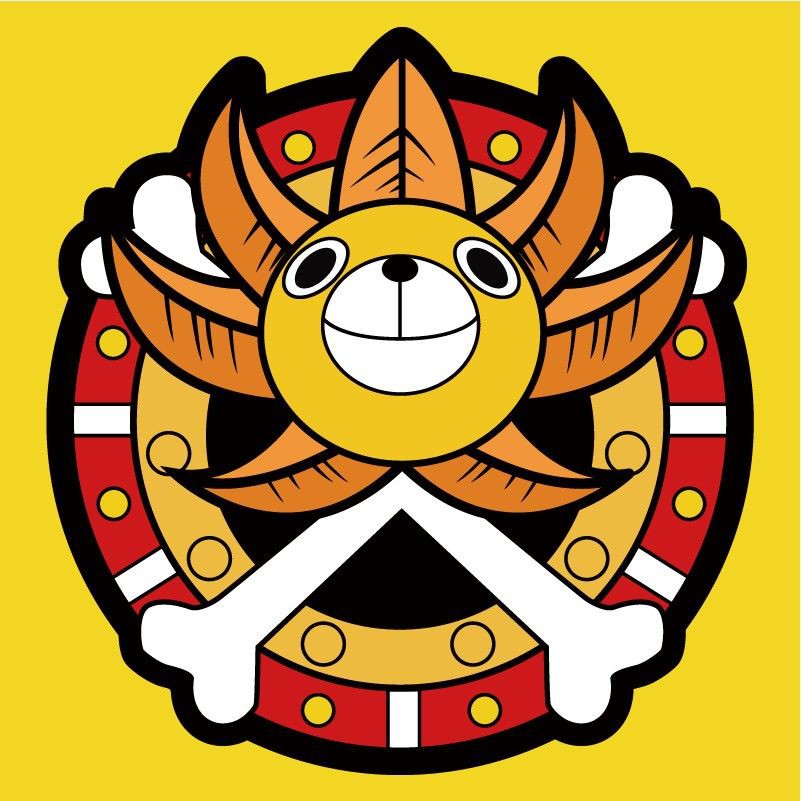 One Piece Wanli Sunshine Logo Sticker Motor Motorcycle Car Sticker ...