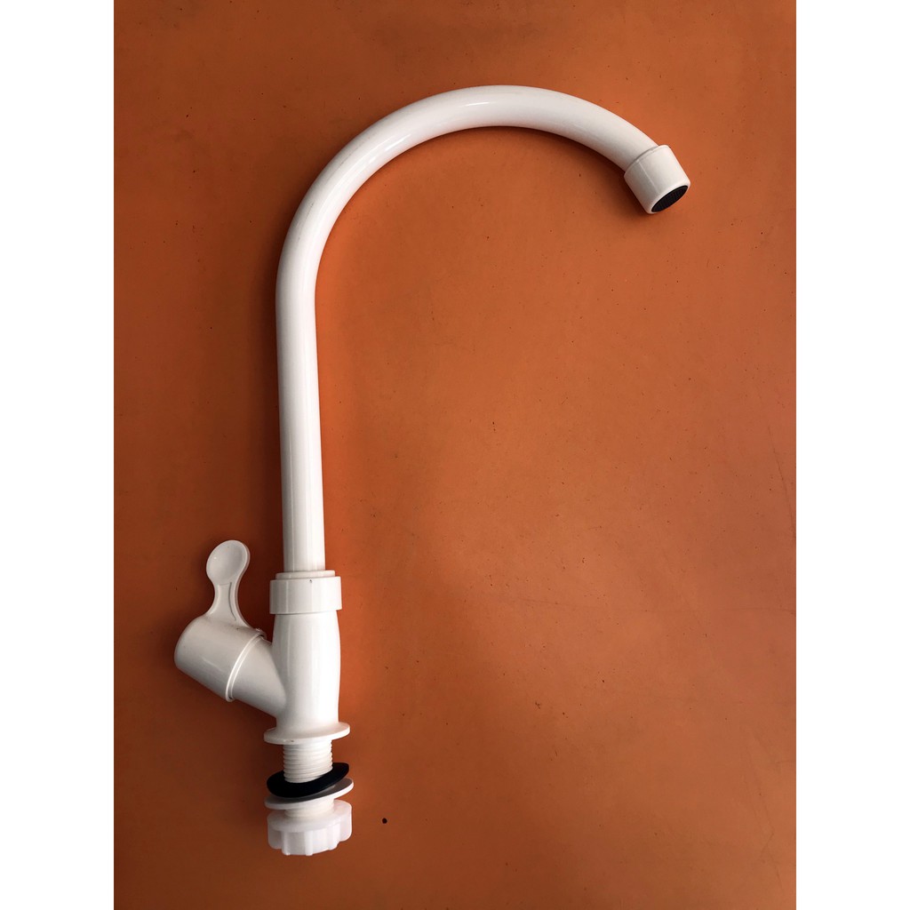 TABLE TOP Sink Tap Swam Tap PVC Water Tap White Colour Shopee Malaysia