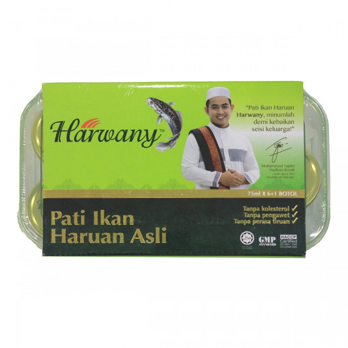 Harwany Pati Ikan Haruan 75ml X 6 1 Bottle Malaysia