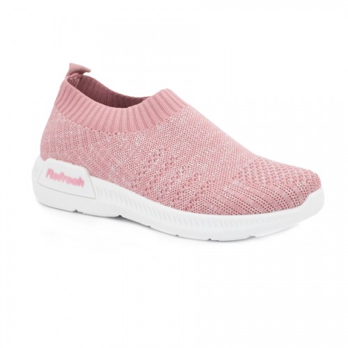 ladies pink slip on shoes