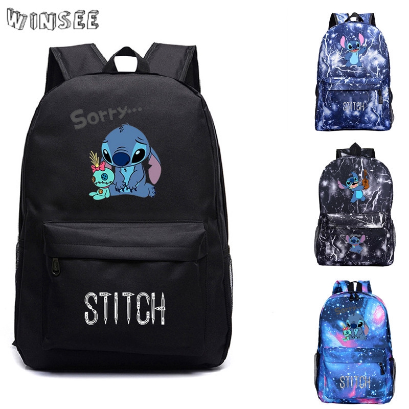 stitch school backpack