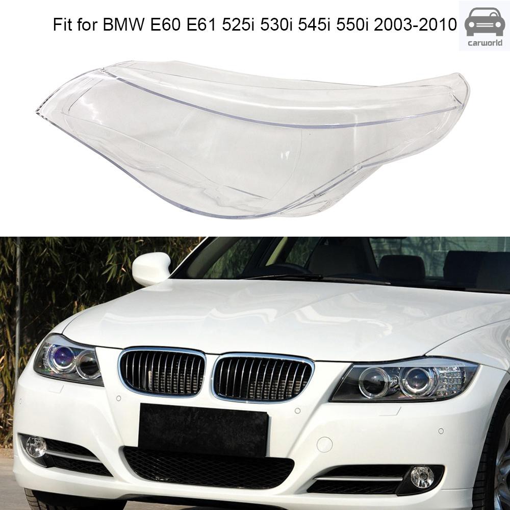 Headlight Cover Headlamp Lens For BMW 5 E60 E61 525i 530i 545i 550i 2003-2010 A 