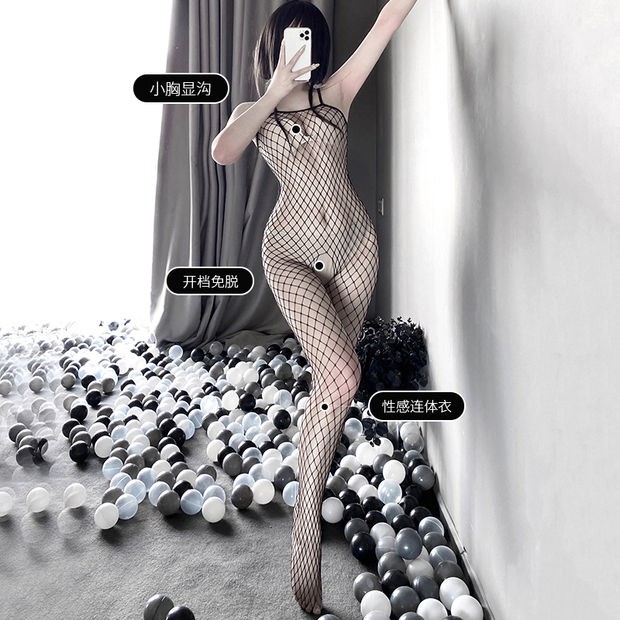 [Spot] Sexy pajamas, sexy lingerie, passion suit, free large size clothes, teasing uniforms, Wei Mi Sao, temptation, transparent women, Sexy lingerie set sexy clothes sexy pajamas sexy tops Sexy night