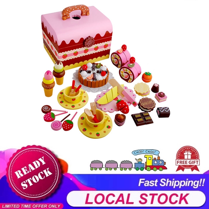 pretend cake set