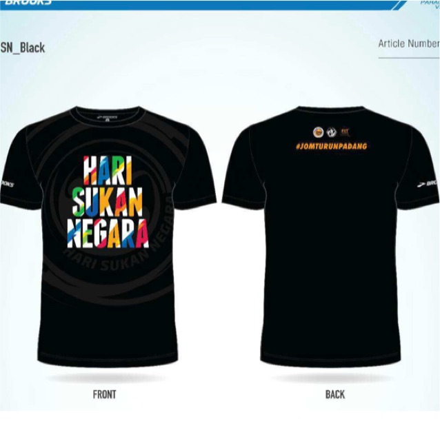 Baju Hari Sukan Negara Linited Edition Shopee Malaysia