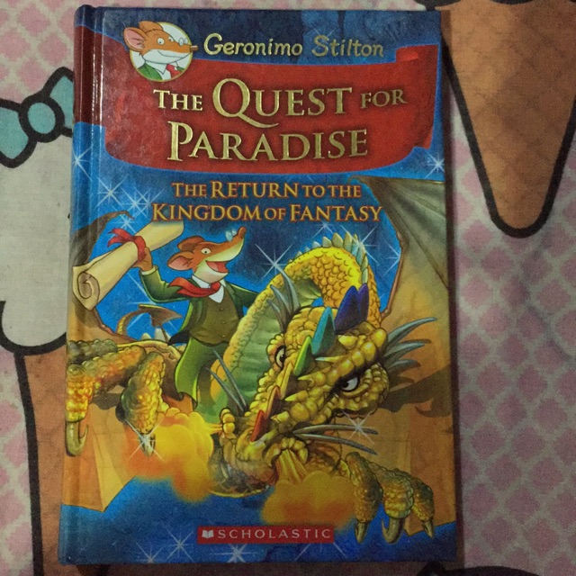 The Quest For Paradise (GERONIMO STILTON)(used) Shopee