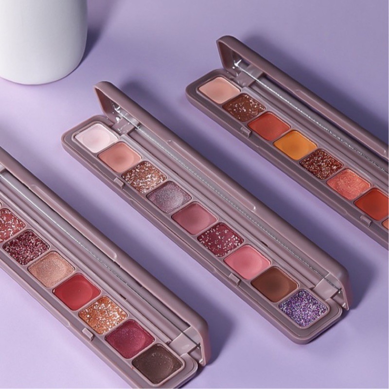 9 Colour Eyeshadow Matte Palette Longlasting Malaysia Ready Stock Titok Top Sale Eye Make Up