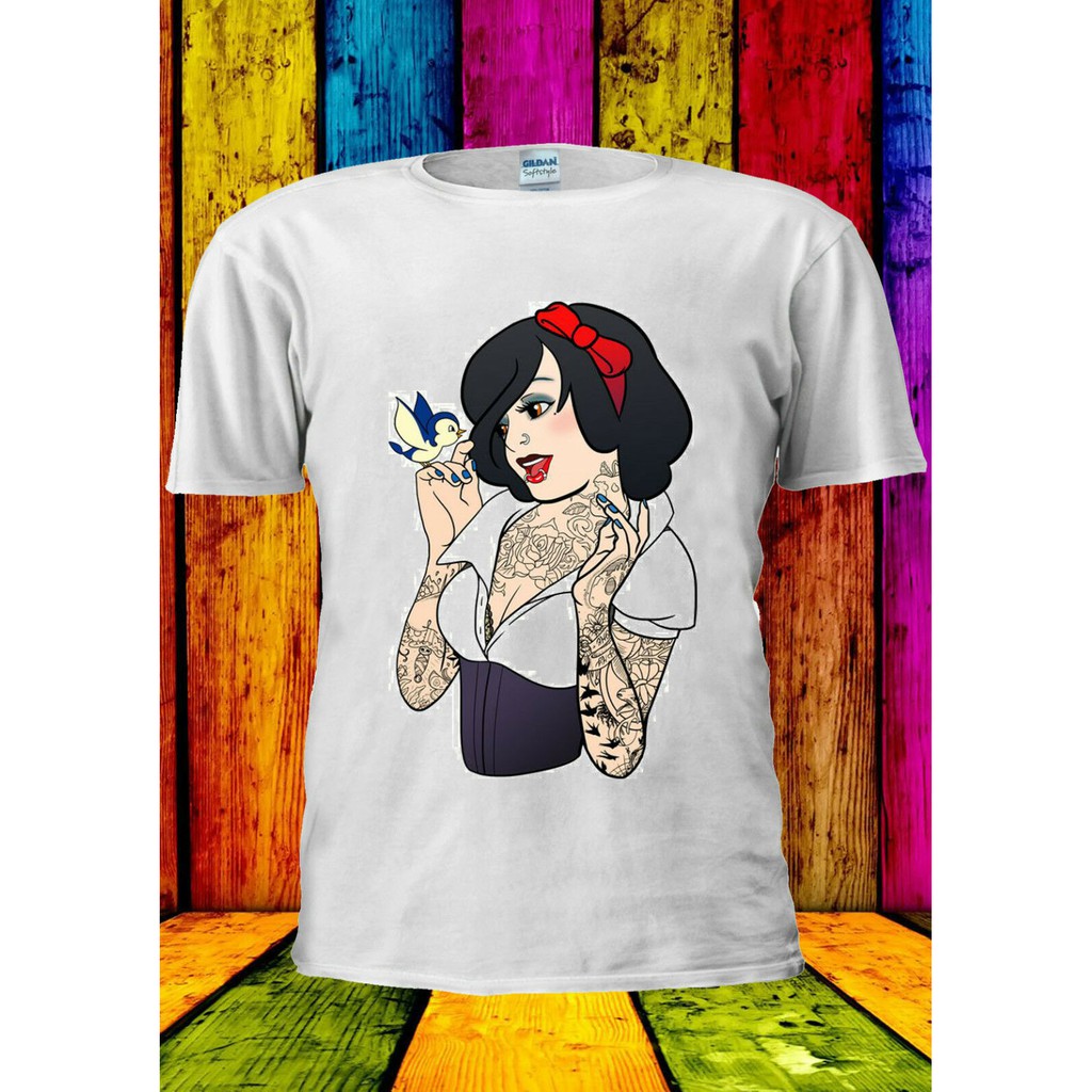 tattooed disney princess t shirt