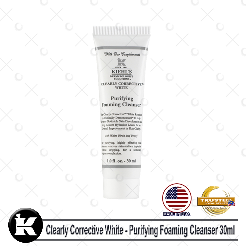 kiehl's purifying foaming cleanser