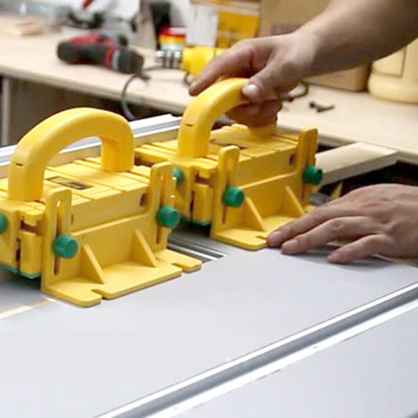 ღeha 3D Safety Push Block Push Pad Woodworking Flip Router Table Saw