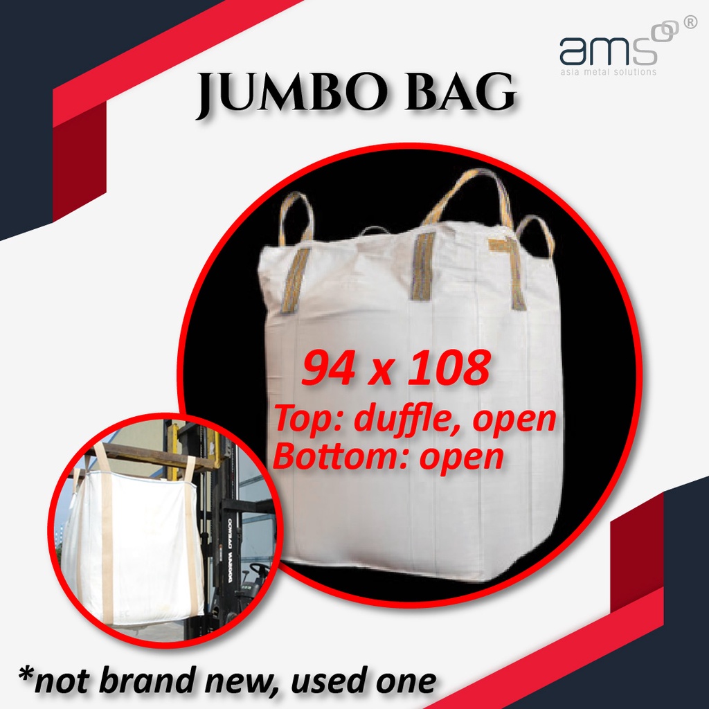 RNP Pre-Owned Big Jumbo Bag Jumbo 1000 KG Large Capacity / Gunny Bag ...