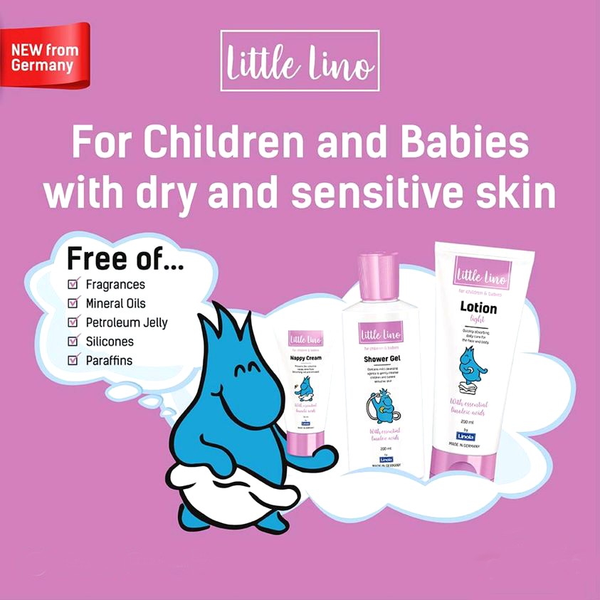 Little Lino Baby Lotion Light 0ml Linola Daily Care For The Face And Body Baby Care Germany Ready Stock Shopee Malaysia