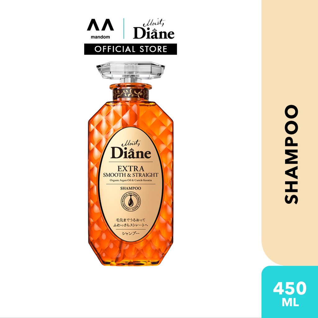 Moist Diane Perfect Beauty Extra Smooth & Straight Shampoo 450ml (moist