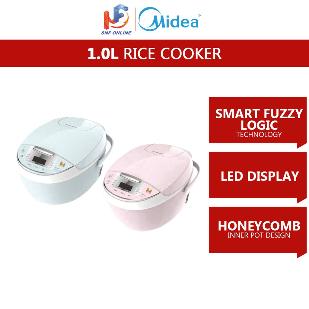 Midea Smart Rice Cooker (1.0 L) MBFS10PK MBFS10GN Shopee Malaysia