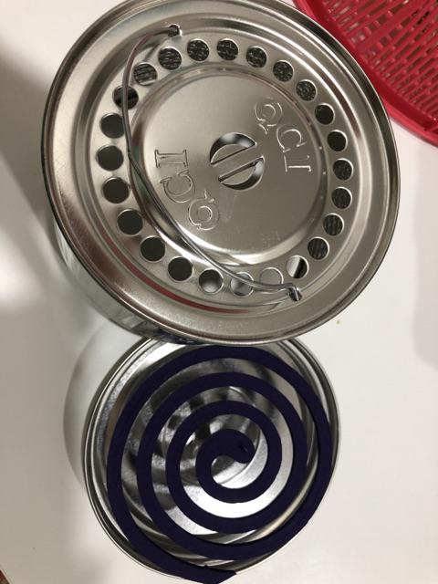 Bekas lingkaran ubat nyamuk / mosquito coil container 