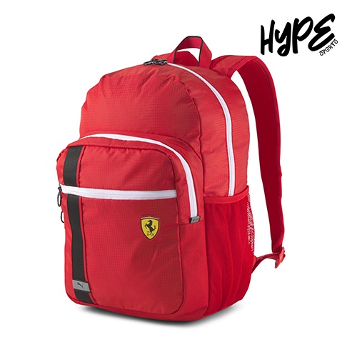 Puma Ferrari Race Backpack Rosso Corsa Beg Galas Ferrari Puma Merah
