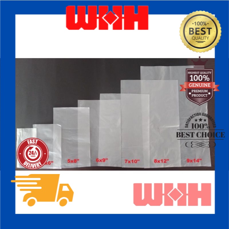 PLASTIC BAG HM 500GM+- (DIFFERENT.SIZE) | Shopee Malaysia