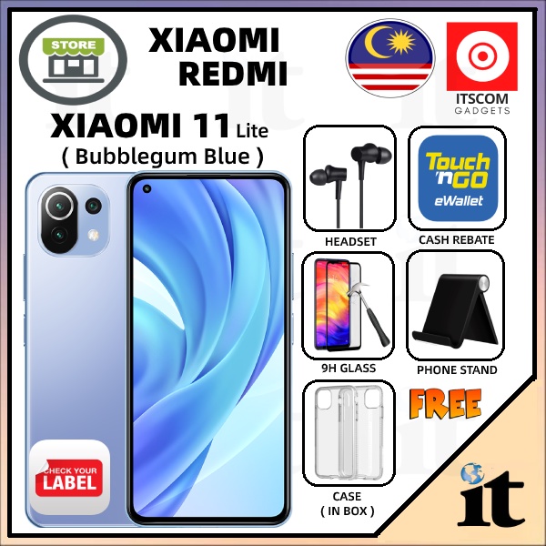 Xiaomi Mi 11 Lite (8GB RAM + 128GB ROM) - READY STOCK Original Xiaomi