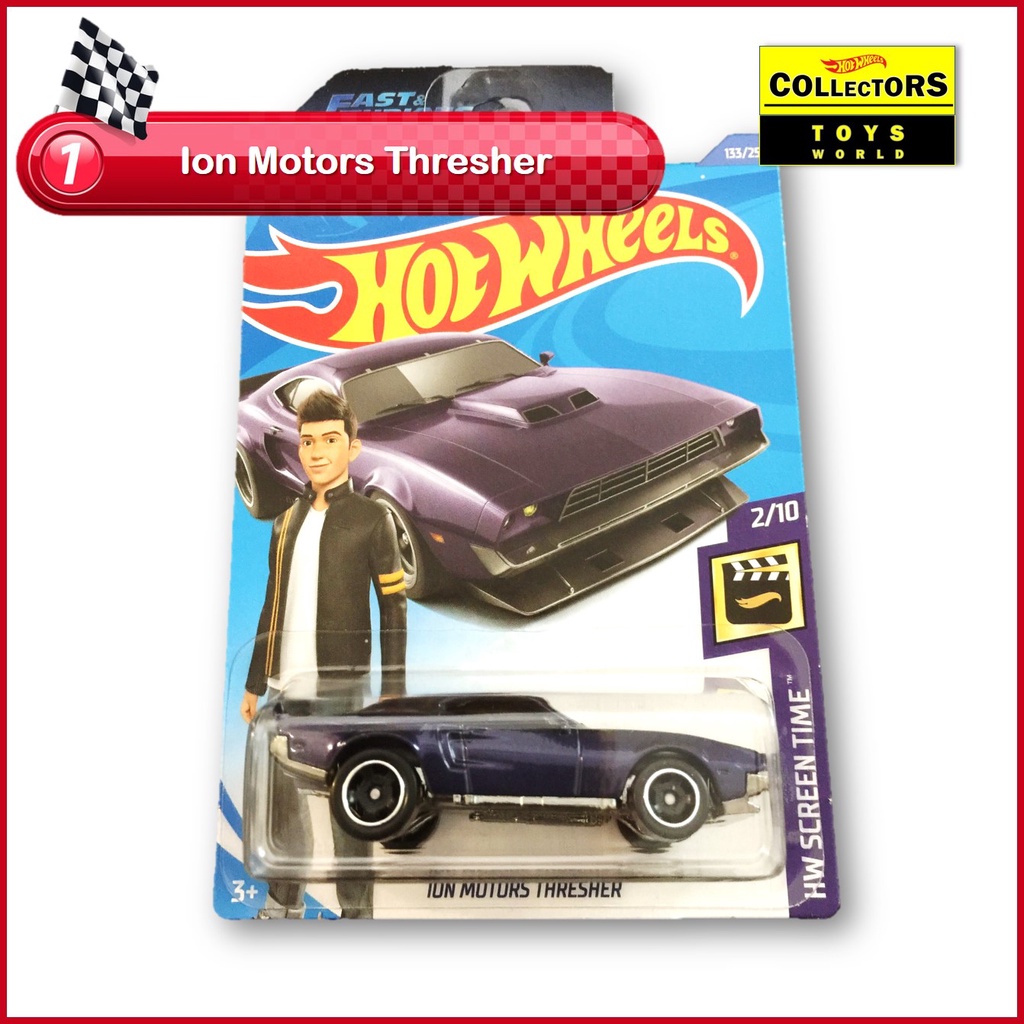 Hot Wheels Ion Motors Thresher Diecast Model Car Shopee Malaysia