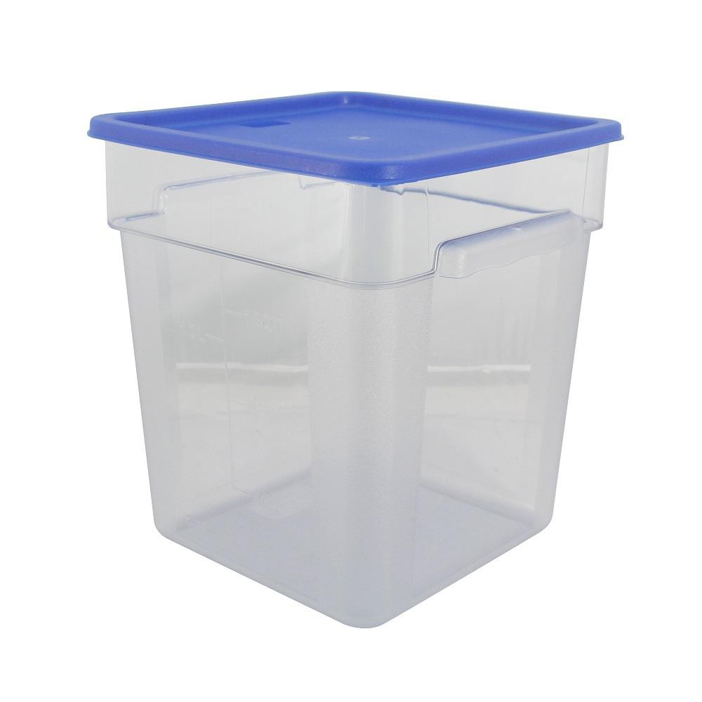 PC Square Food Container With Cover - 18 Litre