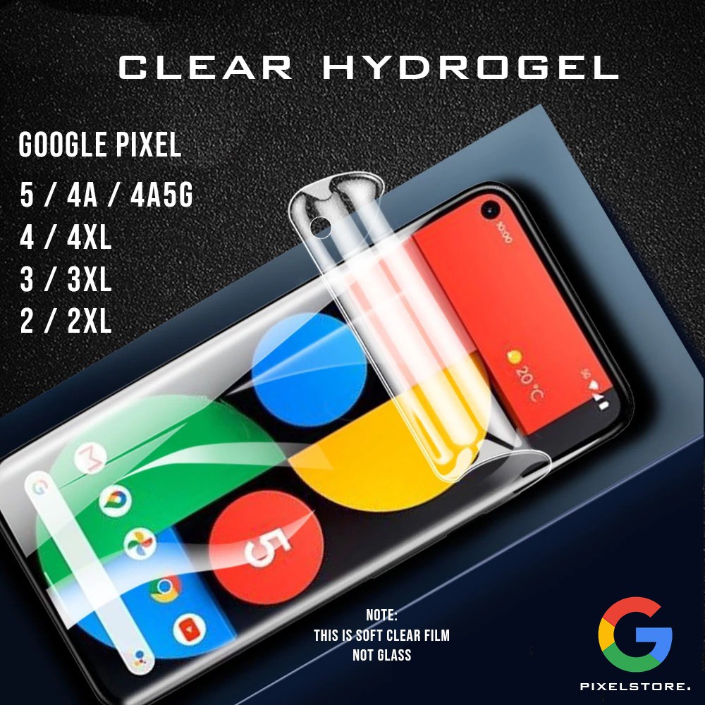 🇲🇾 Hydrogel Clear Nano TPU Screen Protector Pixel 5/4a/4a5g/4XL/4/3XL/3