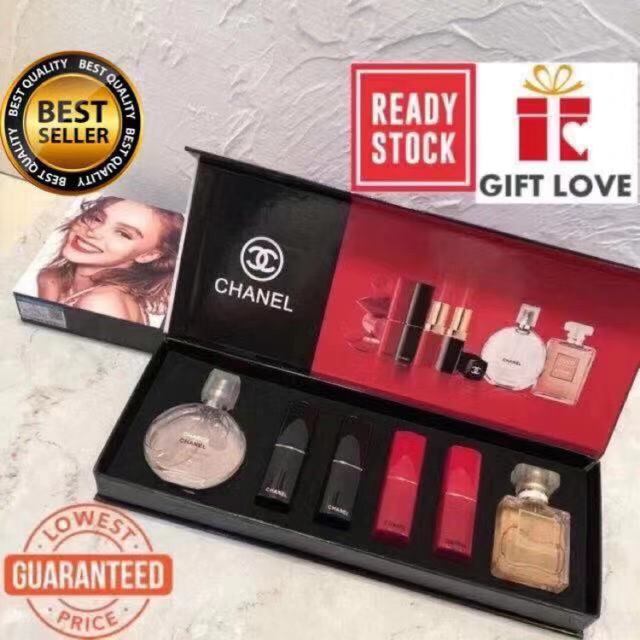 LIMITED EDITION 6 IN 1 Makeup Perfume Gift Box Set 15ml Shopee Malaysia