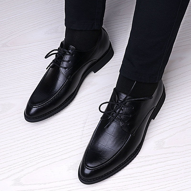 black business casual shoes