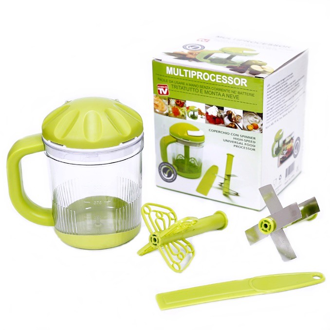 Multi Food Processor Manual Hand Pull Speedy Chopper Shopee Malaysia