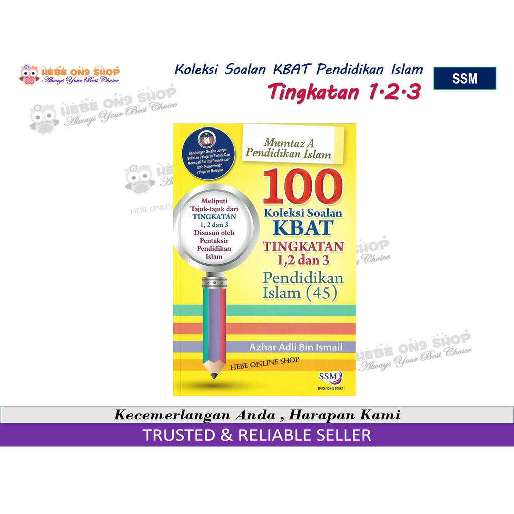 100 Koleksi Soalan Kbat Pendidikan Islam Tingkatan 123 Ssm Shopee Malaysia
