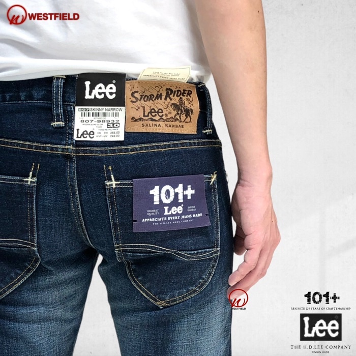 Lee best sale selvedge jeans