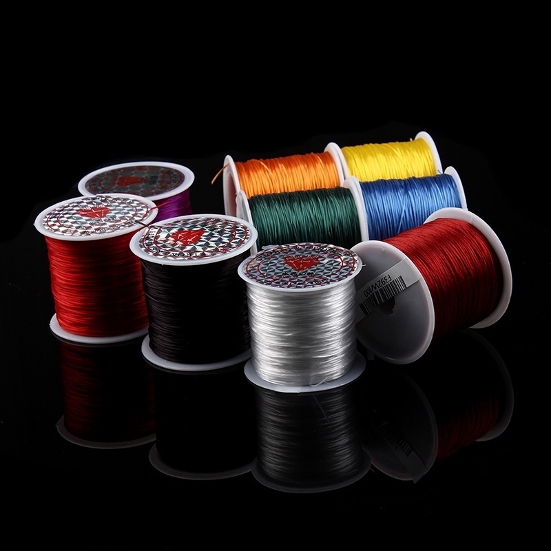 1 rolls/lot stretchy Cord Elastic strings fit stretchy bracelet&rings 40meters/roll