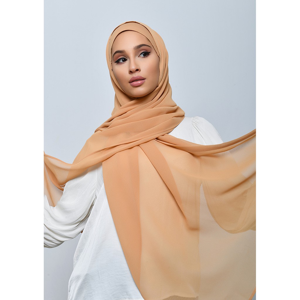 BOKITTA MANGO - Plain Crepe Chiffon