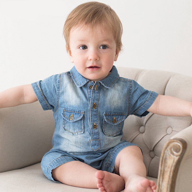 baby boy denim outfit