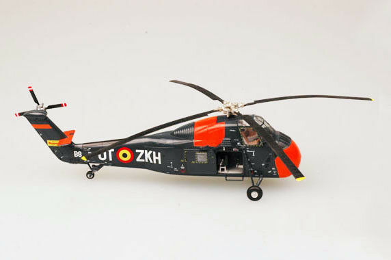 Belgique AF H-34 HSS-1 seabat Choctaw Hélicoptère 1/72 fini Easy model